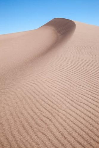 Abstract;Abstraction;Alamosa;Blue;Colorado;Great Sand Dunes National Park and Preserve;Line;Oneness;Pattern;Peaceful;Ripple;Sand;Sand Dune;Shape;Sky;Tan;Texture;United States;zen